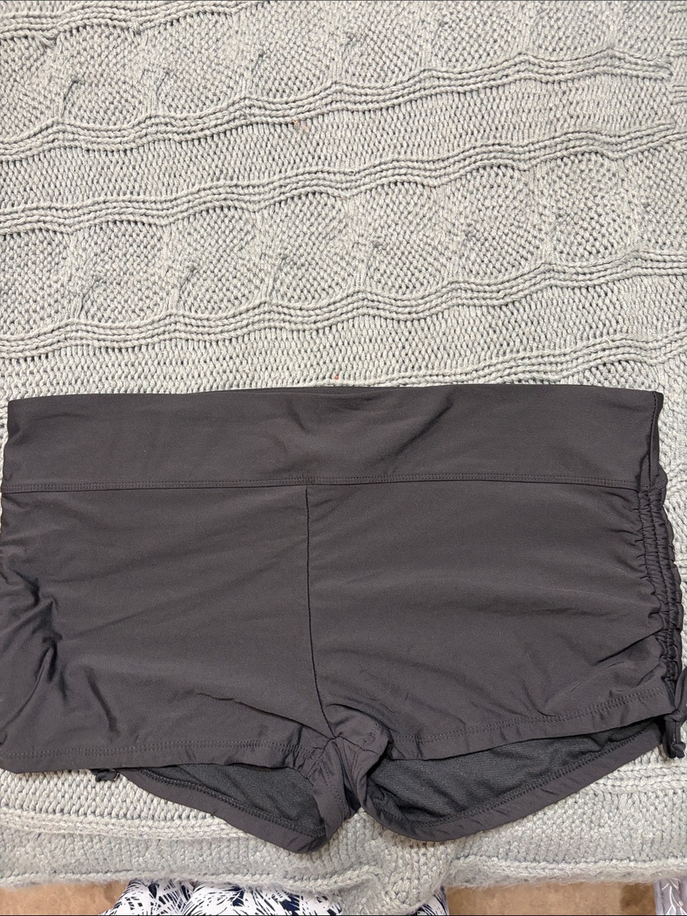 Black Women’s Swim Boyshorts Bikini Bottom